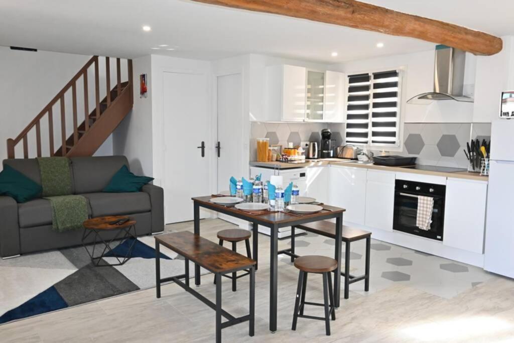 Travel Appartement 10Mn Aeroport Cdg Villeneuve-sous-Dammartin Buitenkant foto