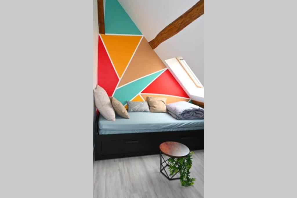 Travel Appartement 10Mn Aeroport Cdg Villeneuve-sous-Dammartin Buitenkant foto